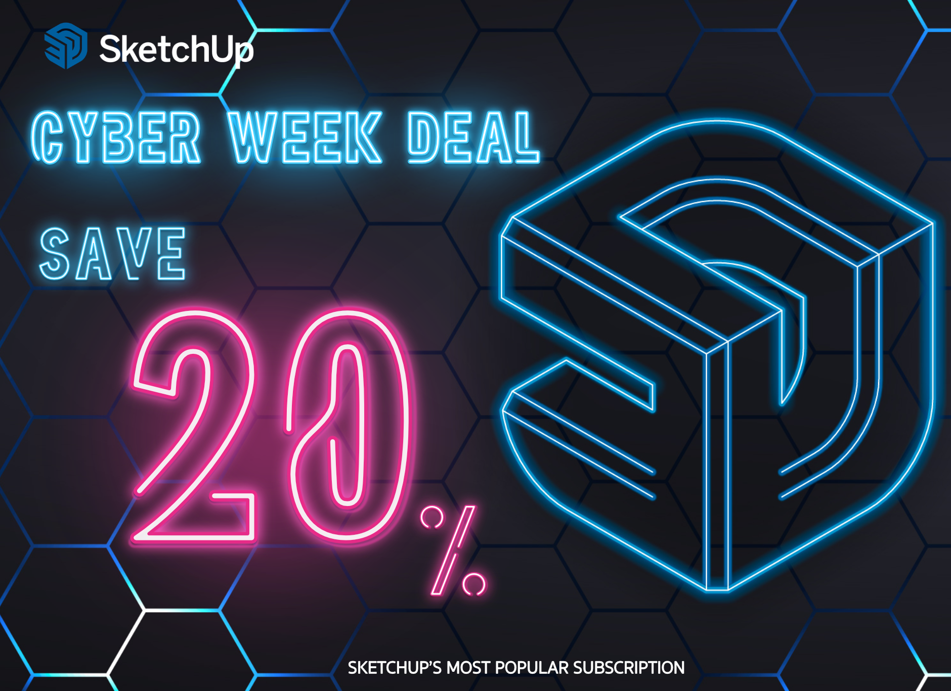 SketchUp Pro Cyber Week ลดราคาถึง 20%